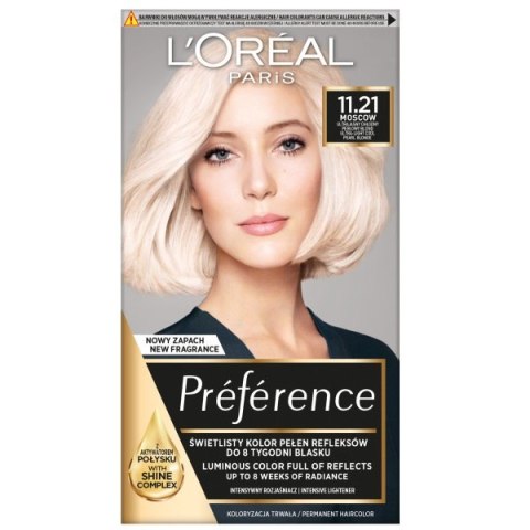 L'Oreal Paris Preference farba do włosów 11.21 Moscow (P1)