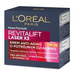 L'Oreal Paris Revitalift Laser X3 SPF25 krem anti-age na dzień 50ml (P1)