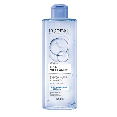 L'Oreal Paris Skin Expert płyn micelarny skóra normalna i mieszana 400ml (P1)