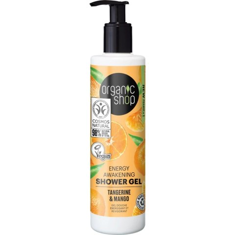 Organic Shop Energy Awakening Shower Gel energetyzujący żel pod prysznic Tangerine Mango 280ml (P1)