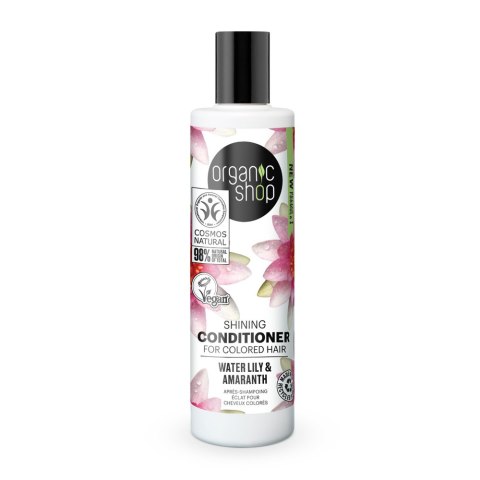 Organic Shop Silk Nectar Shine Conditioner nawilżająca odżywka do włosów Shea Lily 280ml (P1)