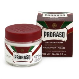 Proraso Crema Pre Barba zmiękczający krem przed goleniem z olejkiem sandałowym i masłem shea 100ml (P1)