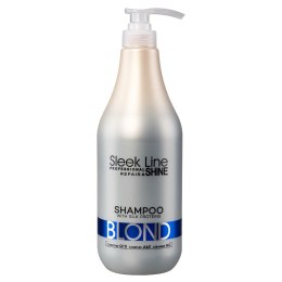 Stapiz Sleek Line Blond Shampoo szampon do włosów blond zapewniający platynowy odcień 1000ml (P1)