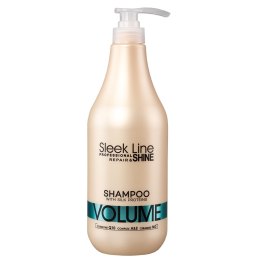 Stapiz Sleek Line Repair Volume Shampoo szampon do włosów z jedwabiem zwiększający objętość 1000ml (P1)