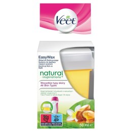 Veet Easy Wax Natural Inspirations wkład do elektrycznego systemu do depilacji ciepłym woskiem 50ml (P1)