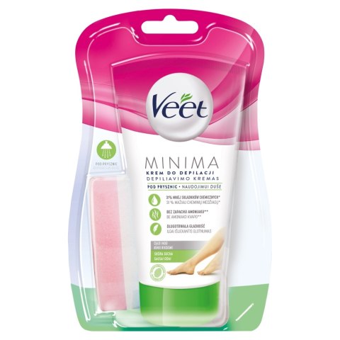 Veet Minima krem do depilacji pod prysznic skóra sucha 135ml (P1)