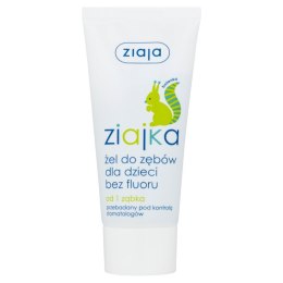 Ziaja Ziajka żel do zębów dla dzieci bez fluoru 50ml (P1)