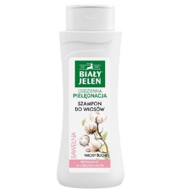 Biały Jeleń Szampon do włosów suchych z czystą bawełną 300ml (P1)