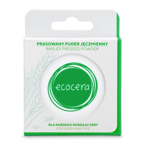 Ecocera Barley Pressed Powder prasowany puder jęczmienny 10g (P1)