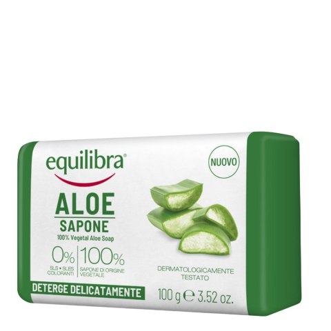 Equilibra Aloe 100% Vegetal Soap aloesowe mydło 100g (P1)