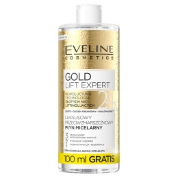 Eveline Cosmetics Gold Lift Expert luksusowy przeciwzmarszczkowy płyn micelarny 500ml (P1)