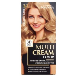 Joanna Multi Cream Color farba do włosów 31 Piaskowy Blond (P1)