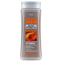 Joanna Power Men Energy żel pod prysznic 3w1 300ml (P1)