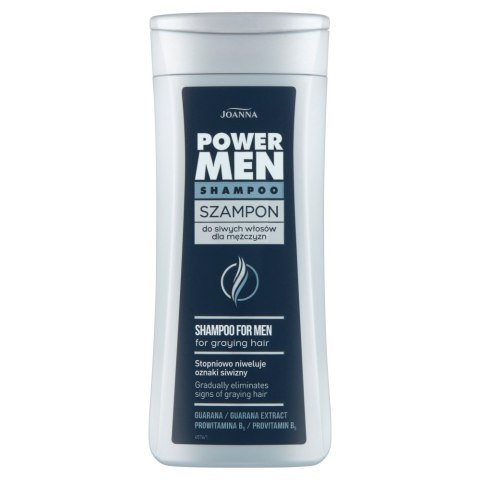 Joanna Power Men szampon do siwych włosów dla mężczyzn 200ml (P1)