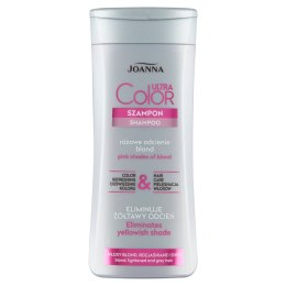 Joanna Ultra Color szampon nadający różowy odcień do włosów blond i rozjaśnianych 200ml (P1)