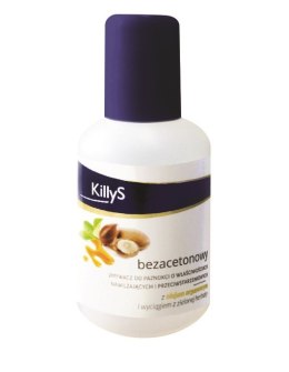 KillyS Acetone-Free Nail Polish Remover bezacetonowy zmywacz do paznokci Olejek Arganowy 50ml (P1)