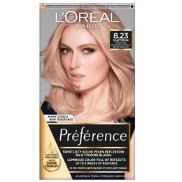 L'Oreal Paris Preference farba do włosów 8.23 Medium Rose Gold (P1)