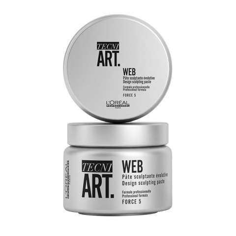 L'Oreal Professionnel Tecni Art Web Design Sculpting Paste włóknista pasta rzeźbiąca Force 5 150ml (P1)