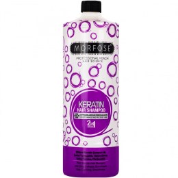 Morfose Keratin Hair Shampoo 2in1 szampon do włosów zniszczonych 1000ml (P1)