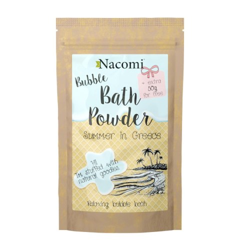 Nacomi Bubble Bath Powder puder do kąpieli Summer In Greece 150g (P1)