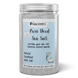 Nacomi Pure Dead Sea Salt sól do kąpieli z minerałami Morza Martwego 1400g (P1)