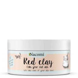 Nacomi Red Clay czerwona glinka rozjaśniająca 100g (P1)