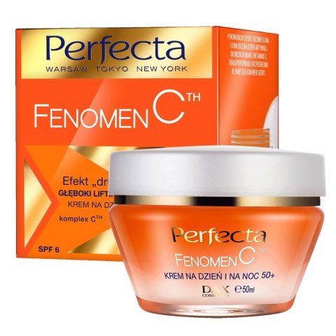 Perfecta Fenomen C Głęboki Lifting i Nawilżenie krem na dzień i na noc 50+ 50ml (P1)