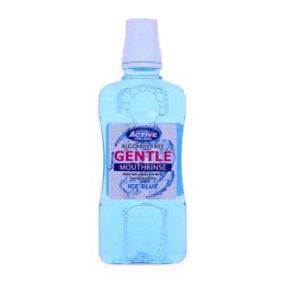 Active Oral Care Gentle Mouthrinse bezalkoholowy płyn do płukania jamy ustnej z fluorem Ice Blue 500ml (P1)