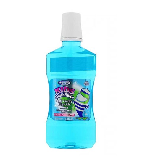 Active Oral Care Kids Quick Rinse płyn do płukania jamy ustnej dla dzieci 500ml (P1)