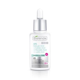 Bielenda Professional Anti-Acne 40% kwas salicylowy + kwas azelainowy + kwas migdałowy + kwas mlekowy pH 2 20+ 30g (P1)