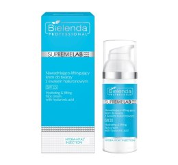 Bielenda Professional SupremeLab Hydra-Hyal2 Injection SPF15 nawadniająco-liftingujący krem do twarzy z kwasem hialuronowym 50ml