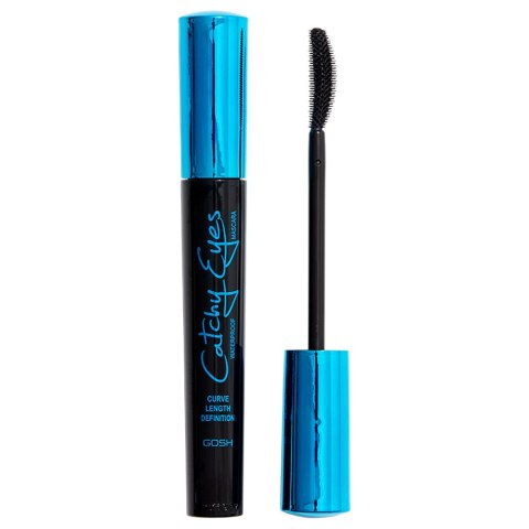 Gosh Catchy Eyes Mascara Waterproof wodoodporny tusz do rzęs Black 8ml (P1)