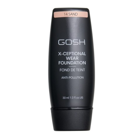 Gosh X-Ceptional Wear Foundation Long Lasting Makeup długotrwały podkład do twarzy 14 Sand 30ml (P1)