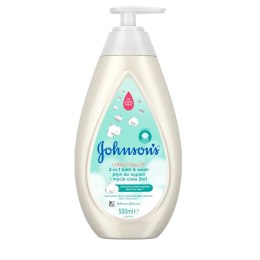 Johnson Johnson Johnson's Cotton Touch płyn do kąpieli i mycia ciała 2w1 500ml (P1)