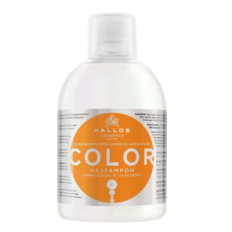 Kallos KJMN Color Shampoo szampon do włosów farbowanych 1000ml (P1)