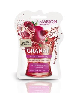 Marion FitFresh Face Mask maseczka do twarzy wzmocnienie naczyń krwionośnych Granat 7.5ml (P1)