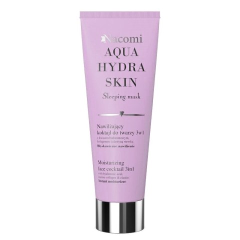 Nacomi Aqua Hydra Skin Moisturizing Face Cocktail 3in1 nawilżający koktajl do twarzy 3w1 85ml (P1)