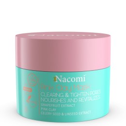 Nacomi Vegan Pink Clay Mask maska różowa oczyszczająco ściągająca 50ml (P1)