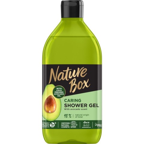 Nature Box Avocado Oil pielęgnacyjny żel pod prysznic z olejem z awokado 385ml (P1)