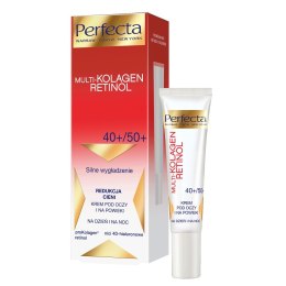 Perfecta Multikolagen Retinol Redukcja cieni krem pod oczy i na powieki 40+/50+ 15ml (P1)