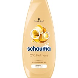 Schauma Q10 Fullness odbudowujący szampon do włosów cienkich i osłabionych 400ml (P1)