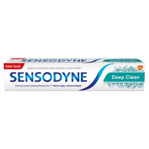 Sensodyne Deep Clean pasta do zębów z fluorkiem 75ml (P1)