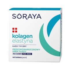 Soraya Kolagen i Elastyna przeciwzmarszczkowy krem na dzień i noc 50ml (P1)