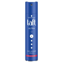 Taft Ultra Hairspray lakier do włosów w sprayu Ultra Strong 250ml (P1)