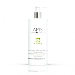 APIS Acne-Stop oczyszczający tonik antybakteryjny z zieloną herbatą 500ml (P1)