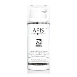 APIS Detox detoksykujące serum do twarzy z węglem z bambusa i jonizowanym srebrem 100ml (P1)