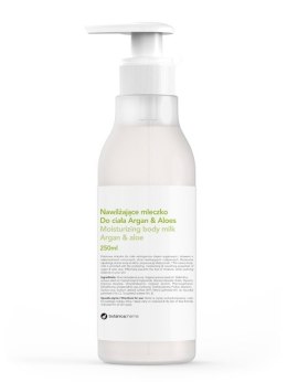 Botanicapharma Moisturizing Body Milk nawilżające mleczko do ciała Argan i Aloes 250ml (P1)