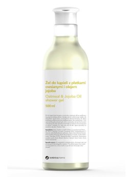 Botanicapharma Oatmeal Jajoba Oil Shower Gel żel do kąpieli z płatkami owsianymi i olejem jojoba 500ml (P1)