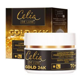 Celia De Luxe Gold 24K krem do twarzy na noc 70+ 50ml (P1)