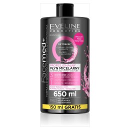 Eveline Cosmetics Facemed+ 3w1 profesjonalny płyn micelarny do każdego rodzaju cery 650ml (P1)